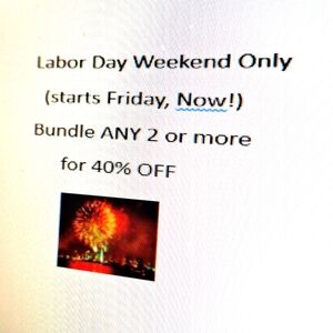 40% OFF ANY 2 OR MORE BUNDLE
